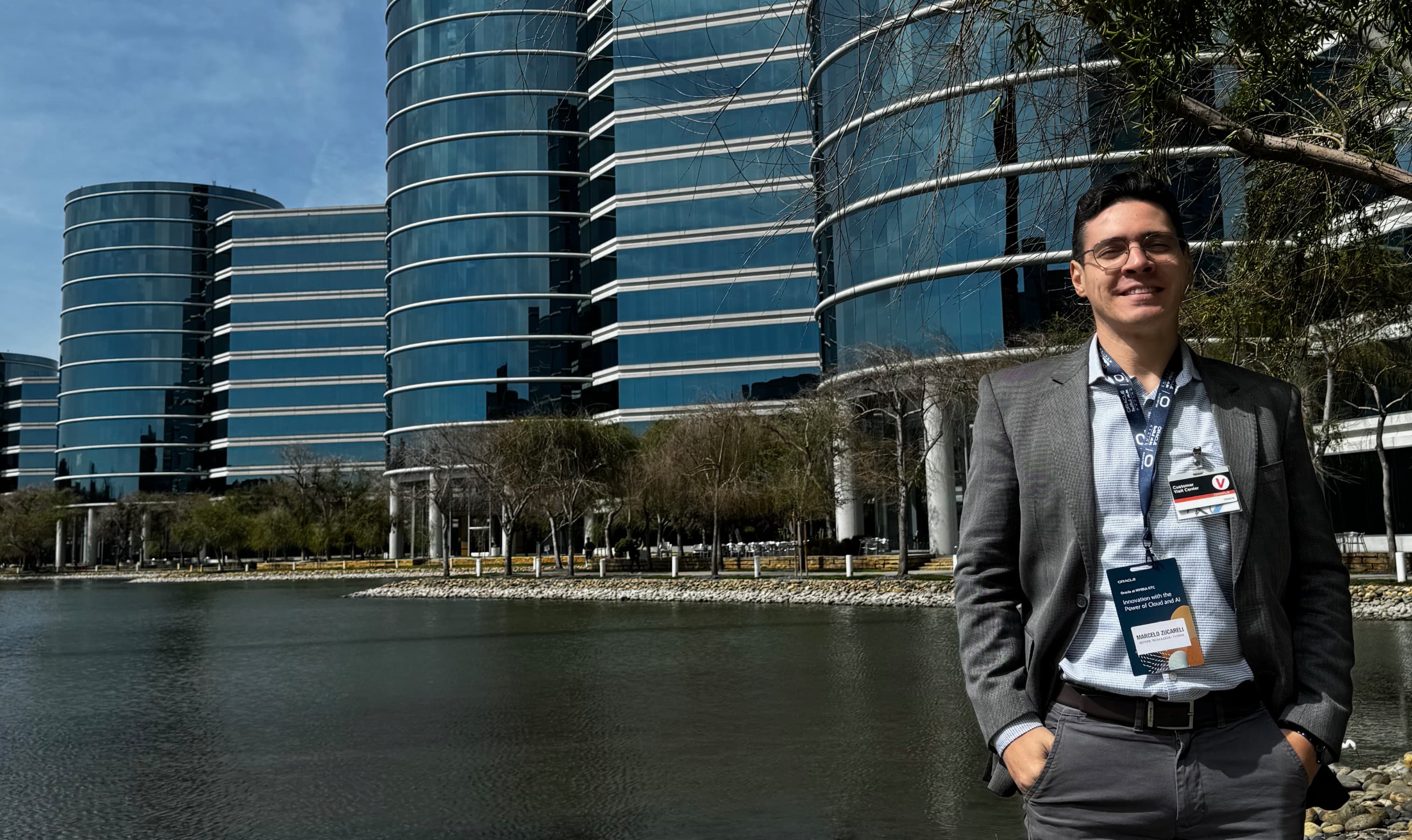 Visita do Founder do Flowix na sede global da Oracle