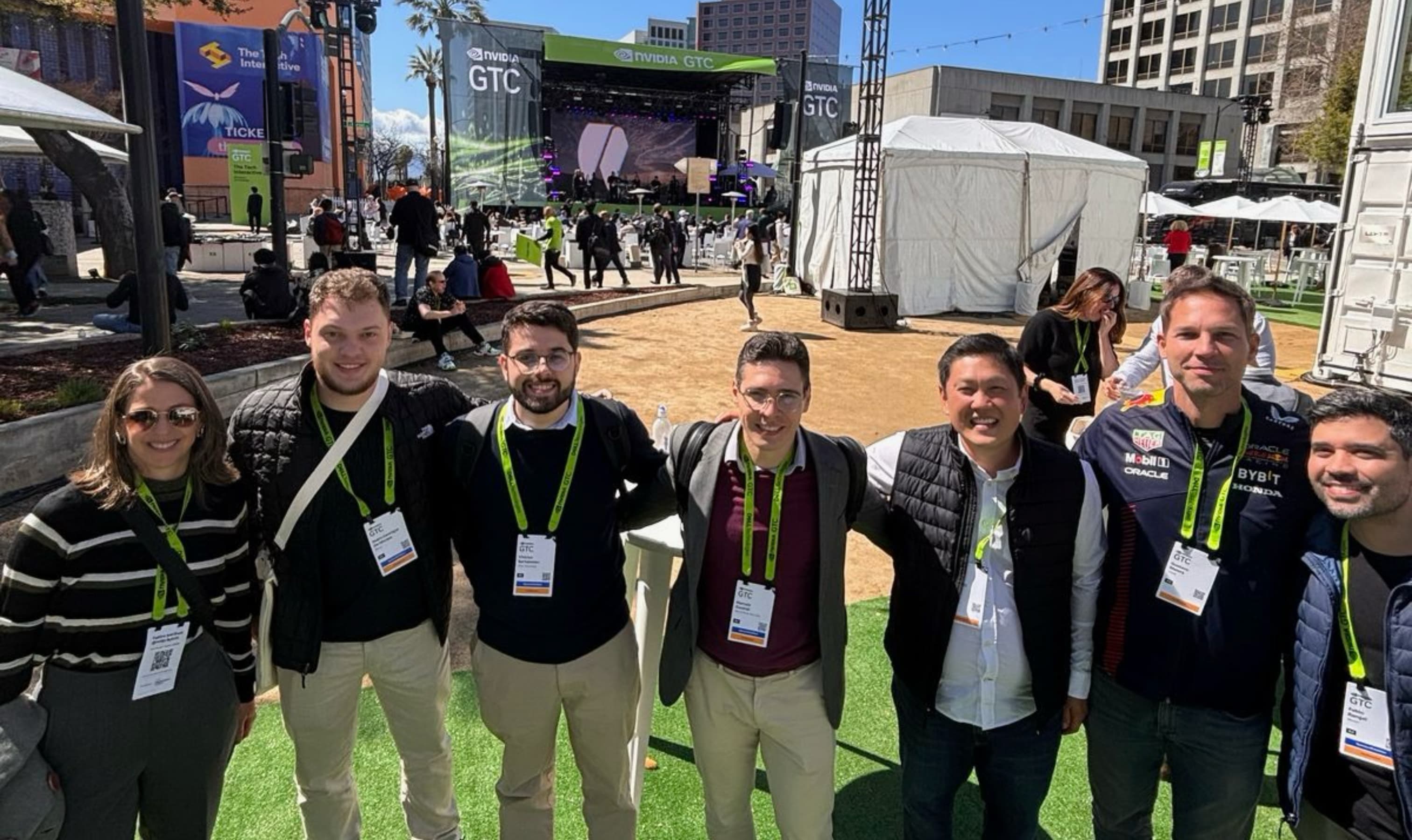 Equipe Flowix e Oracle na maior conferência de Inteligência Artifical do planeta, Nvidia GTC